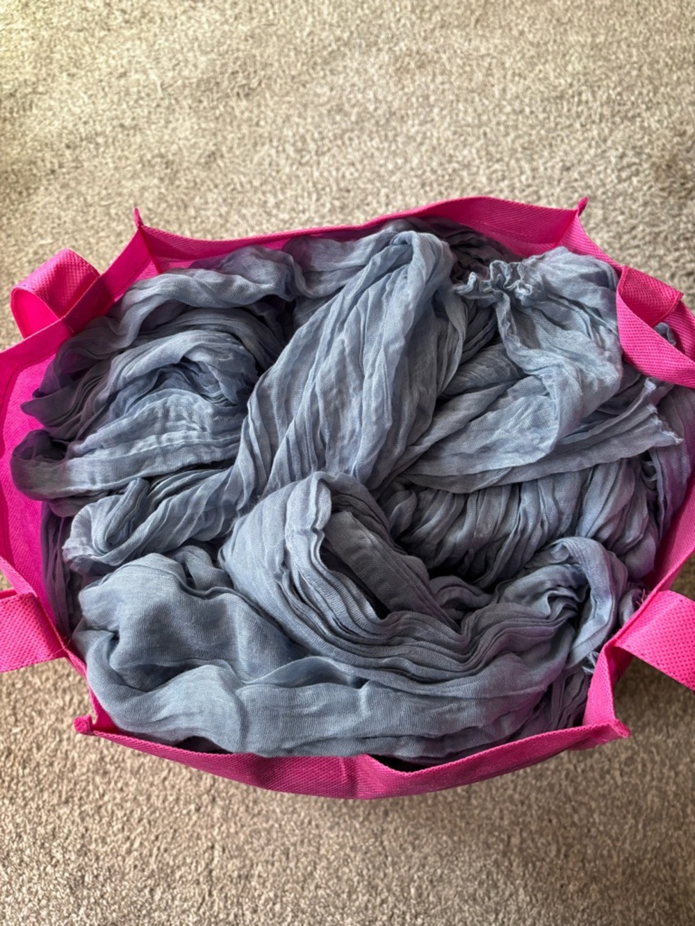 18 Dusty Blue 10ft x 35in Cheesecloth